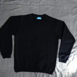 Plain Sweatshirt -By Wearfox (Black)